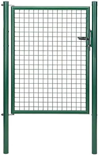 Alberts 600204 Wellengitter-Einzeltor | verschiedene Breiten und Höhen | grün | Breite 100 cm | Höhe 125 cm