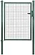 Alberts 600204 Wellengitter-Einzeltor | verschiedene Breiten und Höhen | grün | Breite 100 cm | Höhe 125 cm