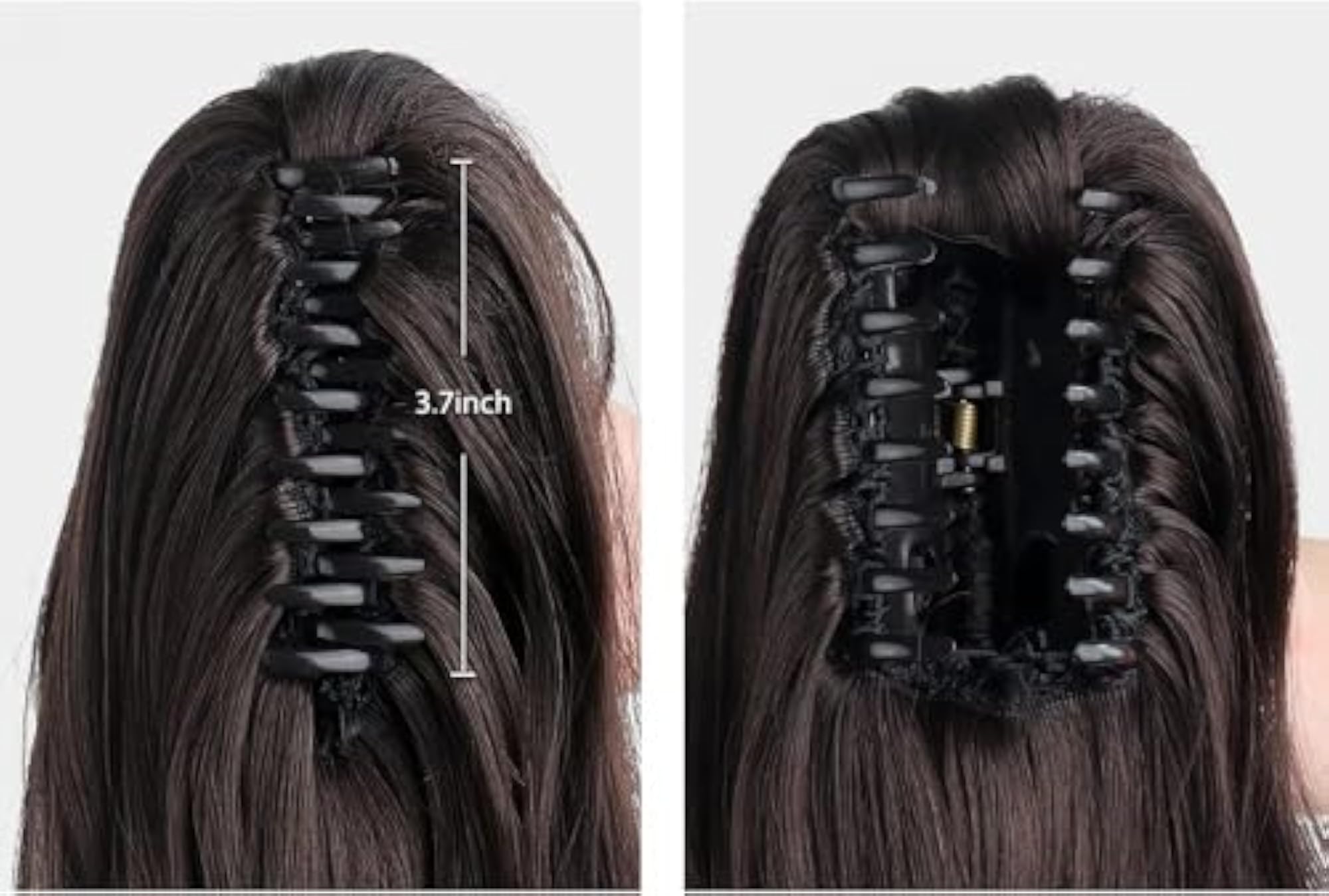 Claw Cluture 22 Inch Long Wavy Layered Ponytail Extension