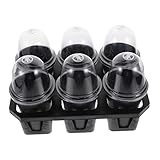 Pots de démarrage pour plantes : légers, doux, lavables et réutilisables, surface lisse, facile à nettoyer, jardinière en peluche.