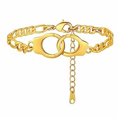 1.handcuff & gold plated