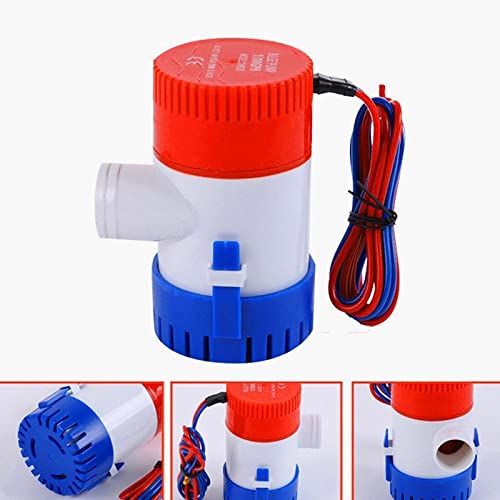 Radhax Electric Submersible Pump Dc 12V/24V Bilge Pump 500/750/1100Gph Electric Water Pump For Boats Accessories Sump Pump #TOP3