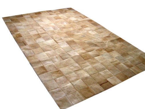 Tapis de Peau de Vache Patchwork. Cod 361 (120 cm x 180 cm)