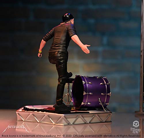 Metallica Rock Iconz Statue Lars Ulrich Unisexe Statuette Standard, Résine, - Les Beatles, Paul McCartney, John Lennon, RIngo Starr, George Harrison Metallica Rock Iconz Statue Lars Ulrich Unisexe Statuette Standard, Résine, – Image 7