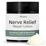 Alcura Nerve Cream with Calendula, Magnesium,Natural Soothing For Joint, Lumbar, Neck, Hand and Foot,3.5OZ