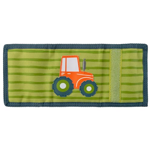 Image of Stephen Joseph, Kids Wallet, Tri-Fold Bi-Fold Wallet for Boys & Girls with Zipper Coin Pocket, Durable Polyester Small Wallet for Kids, Cute Designs for School & Travel, Farm