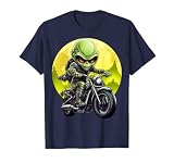 Aliens Motorcycle / Motorcyclist Alien T-Shirt