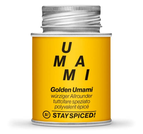 STAY SPICED ! Golden Umami Gewürz | würziger Allrounder mit Kurkuma | Würzig | Authentisch I...