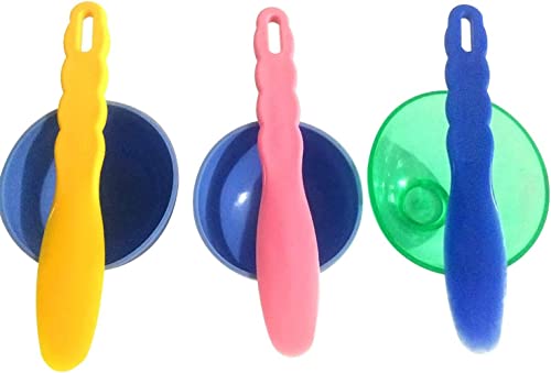 Set de 6 Tazones Flexibles de Silicona con Espátulas miniatura 5