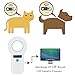 Smoostart Pet Microchip Scanner, ISO11784/85/FDX-B/EMID Data Storage Microchip Reader for Animal/Pet/Dog/Cat/Pig (White)