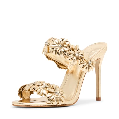 Steve Madden Femme Sunshine : Sandales à talon compensé en liège et corde