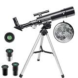 🔭 Montage & Démontage Simplissimes — Aucun outil nécessaire : l'assemblage ne prend que quelques minutes. Grâce au manuel détaillé, enfants et néophytes apprendront aisément à régler la mise au point. Un cadeau parfait pour éveiller leur curiosité envers la nature et l'univers.