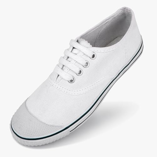 Image of SCHOOL BIRDS Tennis Shoe for Adult Boys and Girls | PT Canvas Uniform School Shoe
