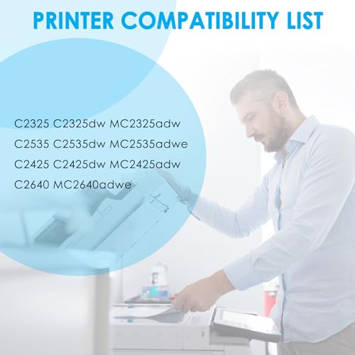 Image of LeciRoba C231HK0 C231HC0 C231HM0 C231HY0 4-Pack Toner Cartridge for Lexmark