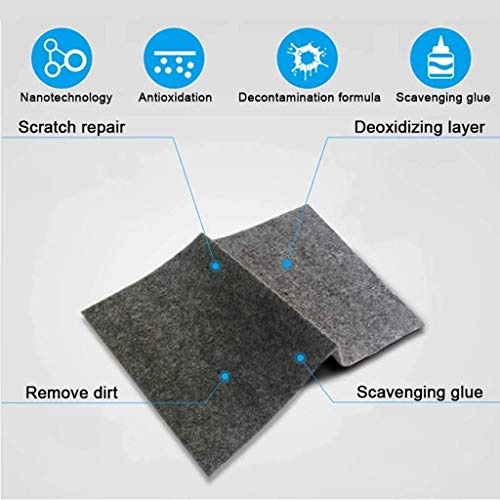 Nano Magic Car Scratch Remover Cloth, Multipurpose Car Scratch Repair Kit,Easily Repair Paint Scratches, Scratches Light Scratch Repair for Cars-3pcs