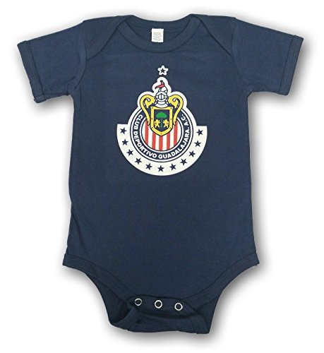 Chivas De Guadalajara Baby Bodysuit Mameluco Jumpsuit (6-12 Months, Navy) #TOP25