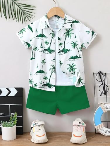 Image of Lymio Junior's Boys Clothing Set | Kids Co-ord Set | Trendy Shirt and Short for Boy | Summer Wear Kids Dress (DSS-44-46)
