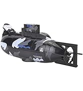 Dilwe U-Boot-Spielzeug, Mini-Simulation Military Remote Control 6-Kanal-U-Boot für Kinder über 8 ...