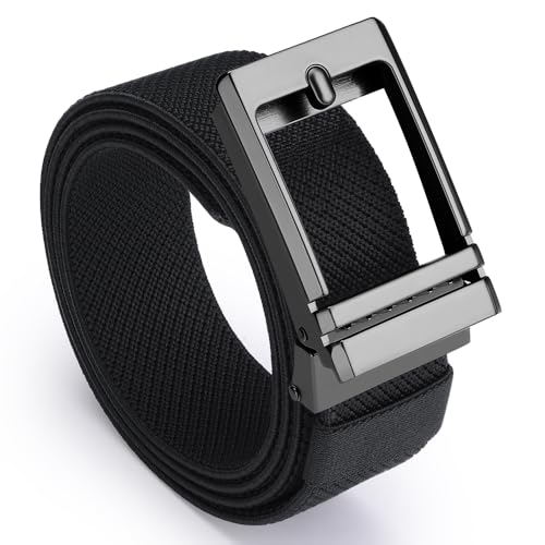 VANNANBA Elastic Ratchet Belts for Men,1.5