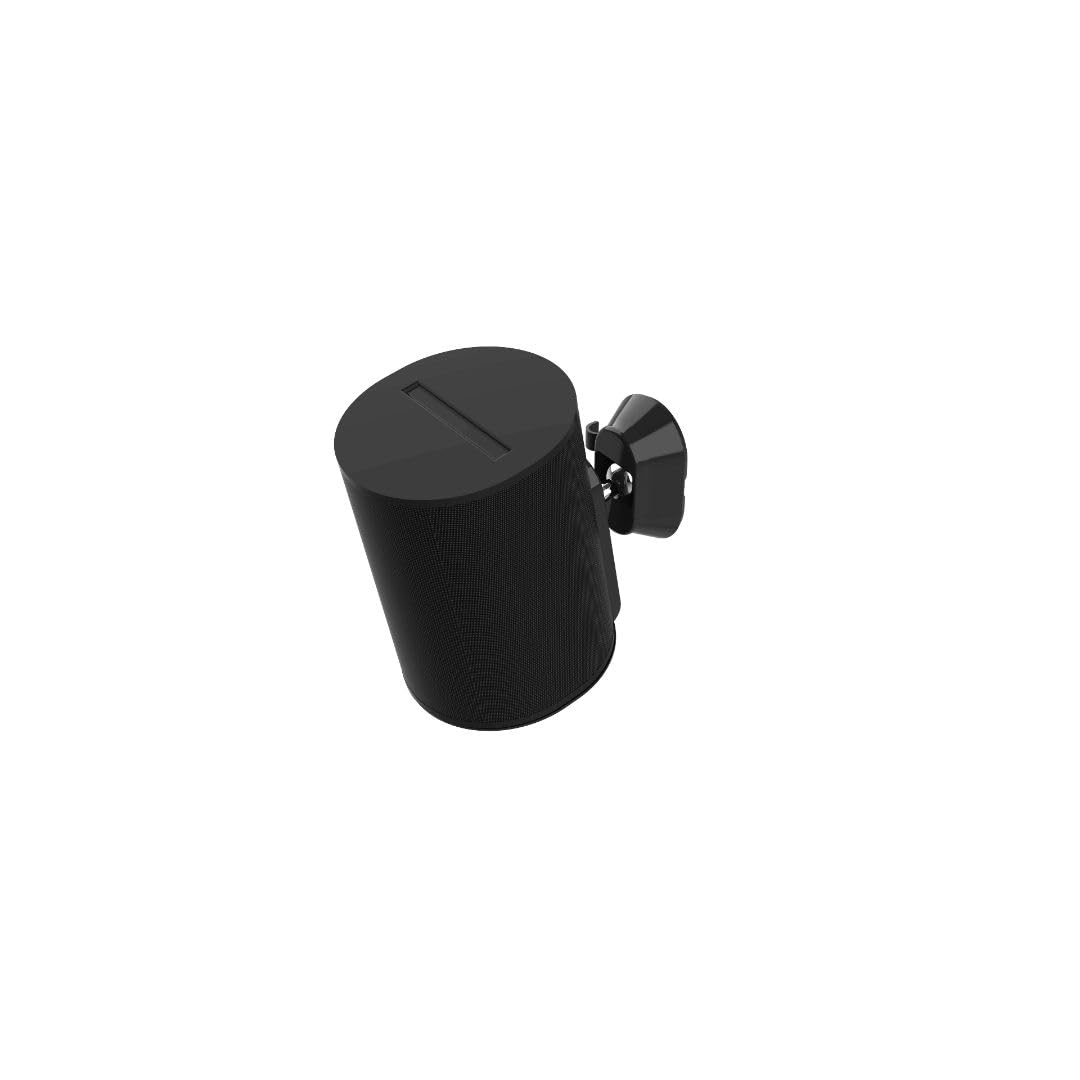 Support de sol Flexson ERA100 noir de qualité supérieure pour enceinte - 8