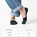 CoolMate 6 Pack No Show Men Socks, Thin Invisible Sock Moisture Wicking, Gift for Men (US, Numeric, 11, 14, Regular, Regular, Navy/Green/Brown)