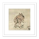 Artery8 Gao Qipei Tiger Seen From The Rear Painting 8X8 