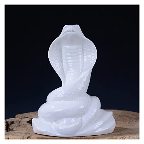 Sculture d'Arte Decorazioni da tavola Scultura in Ceramica Bianca Pura Zodiaco Decorazione Desktop Home Office Armadietto del Vino Libreria Decorazione Animale Decorazione Zodiacale fortun