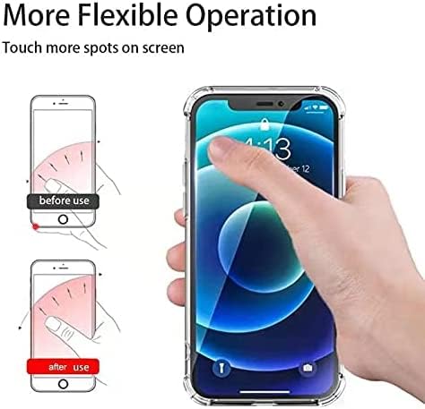 Image of KolorFish Transparent Phone Ring Stand Holder Mobile Phone Ring Holder Finger Grip 360 Degree Rotation (Transparent Round) Pack of 4