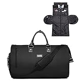 travel jacket womens pockets Kapazität: Wenn es geöffnet ist, befindet sich ein Reißverschluss in der Mitte, um Ihren Anzug/Kleid hineinzulegen. So bleibt Ihr Kleidungsstück sauber, ordentlich und faltenfrei. Stauraum wird durch mehrere Taschen maximiert. Es gibt eine spezielle Tasche für Krawatte/Schal, es gibt Reißverschluss und offene Wandtaschen innen, es gibt auch eine elastische Tasche, ideal für Toilettenartikel. Es ist geeignet als Wochenendtasche für Arbeit, Reisen, Schule und den täglichen Gebrauch. Es kann ungefähr 5-6 Tage Kleidung leicht passen.