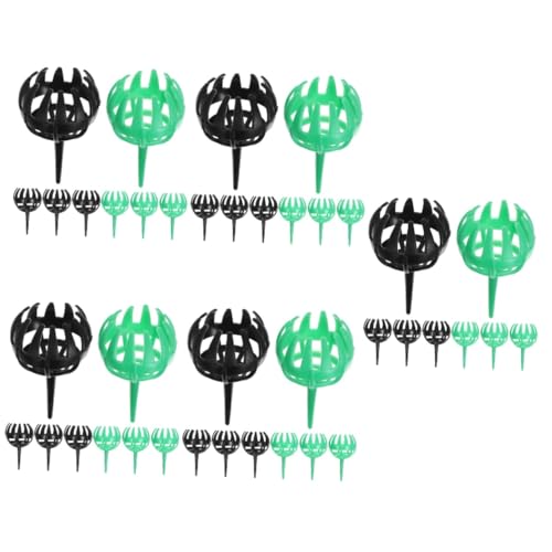 ibasenice 5 Series Caja De Fertilizante De Jardín Portátil A Partir De Pestaña Contenedor De Fertilización De Siembra Maceta De Fertilizante De Vivero Suelo Fertilizando Abs 20 Piezas X 5