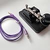 CW Morse Code Practice Oscillator Straight Key with Buzzer & Voice Prompts,Morse Code Communication