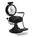 AOROTOE Barber Gifts for Men Barber Shop Decor Barber Chair Desk Clock Hairstylist Gift Ideas Table Top Clock 17.0 cm W x 21.8 cm H Black