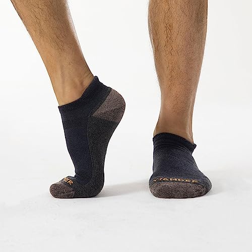 WANDER Merino Wool Ankle Running Hiking Socks 3 Pairs Lightweight Cushioned Sweat-Wicking No Show Athletic Socks Men Women2