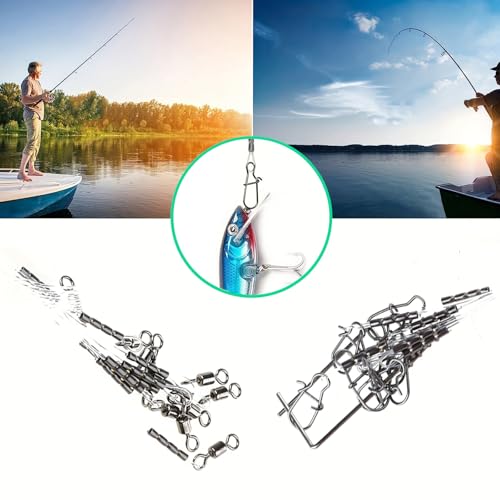 Fluorocarbon Leader Set para Pesca con Giratorios miniatura 2