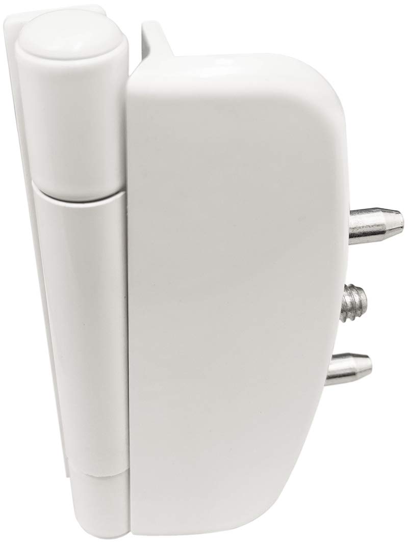 SFS Dynamic 2D Adjustable Upvc Door Hinge Screw in Pin White