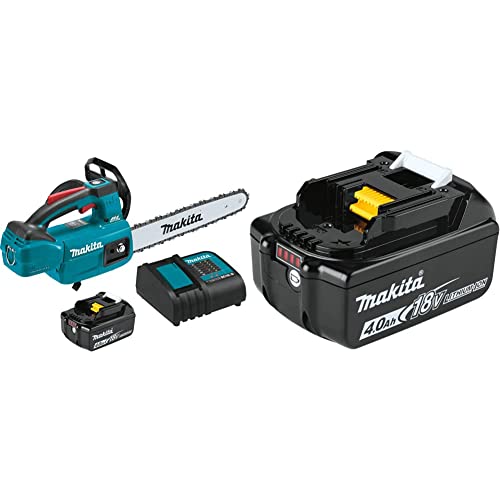 Image of Makita XCU10SM1 18V LXT Lithium-Ion Brushless Cordless 12 inch Top Handle Chain Saw Kit (4.0 Ah) with BL1840B 18V LXT Lithium-Ion 4.0Ah Battery