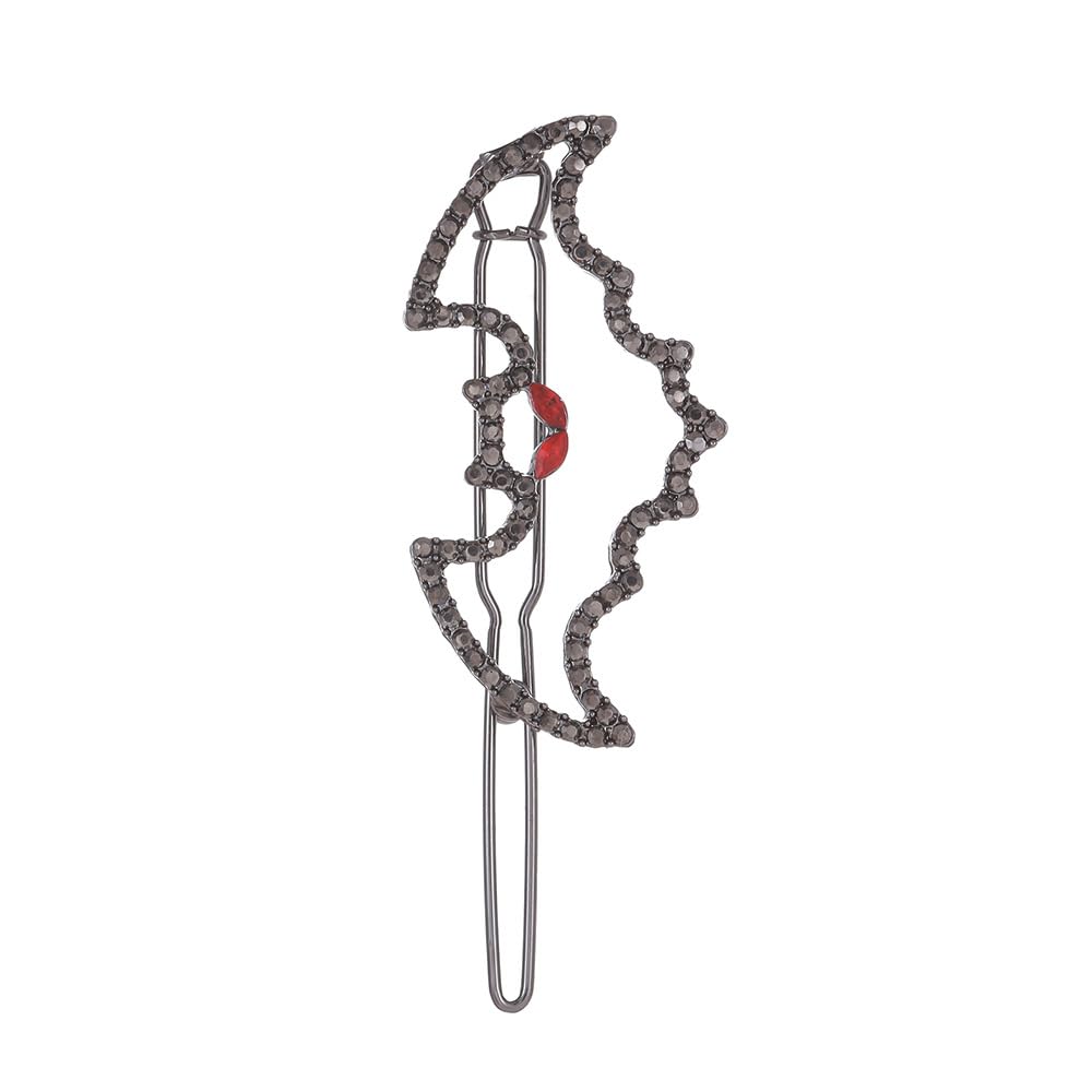 RTY Punk Bat Animal Hair Pin Hippop Wild Bat Hair Accessories Women Girls Jewelry Gift Halloween Bat Hairpin