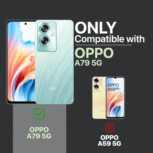 Image of Soft Rubber Back Cover for Oppo CPH2553 / Oppo A79 5G - Transparent