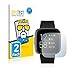 BROTECT Protector Pantalla Completa Compatible con Fitbit Versa 2 (2 Unidades) 3D Curvo