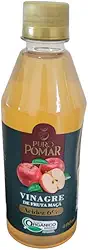 VINAGRE PURO POMAR MAÇÃ 400ML ACIDEZ 6%