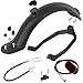 M365Lyon® Kit Garde-Boue Roue Arrière pour Trottinette Electrique Xiaomi M365 et Pro (Noir)