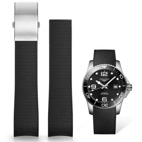 AIYIRUO Bracelets de Montre en Caoutchouc Sportif Bracelet de Remplacement
