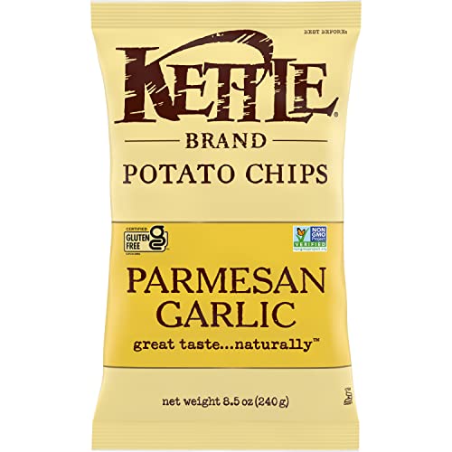Image of Kettle Brand Potato Chips, Parmesan Garlic Kettle Chips, 8.5 Oz