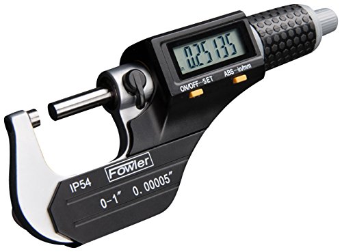Micromètre électronique IP54 Fowler sortie RS-232 gris