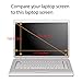Anti Blue Light Screen Protector (3 Pack) for 13.3 Inches Laptop. Filter out Blue Light that relieve computer eye strain and help you sleep better
