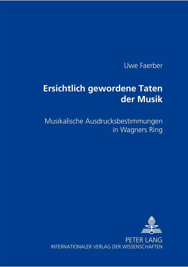Musikalische Ausdrucksbestimmungen In Wagners Ring : livre d'analyse sur l'œuvre de Wagner