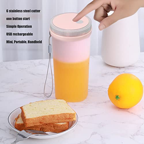 Shanrya Copo de juicer elétrico, copo de juicer portátil recarregável USB para dormitório de viagem