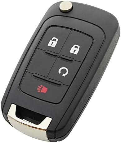 Horande 5 Buttons Replacement Key Fob Cover Fit For Chevy Malibu Camaro Cruze Equinox Impala Sonic For GMC Terrain For Buick Lacrosse Regal Verano Encore Keyless Entry Key Fob Shell Price In - Foto 6