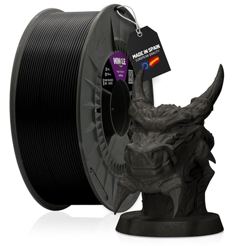 Winkle PLA PRO Filament 1.75 mm Jet Black 300g 3D Printer Filament