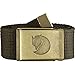 Produktbild Fjällräven Herren Gürtel Canvas Brass Belt G rtel, Dark Olive, Einheitsgröße EU